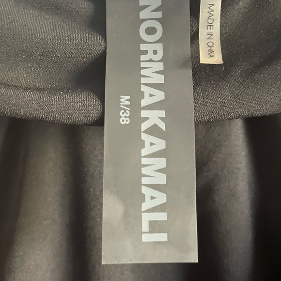 Norma Kamali Tara Dress Black NWT - Picture 4 of 5